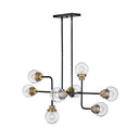Hinkley Poppy Medium Eight Light Linear Pendant 