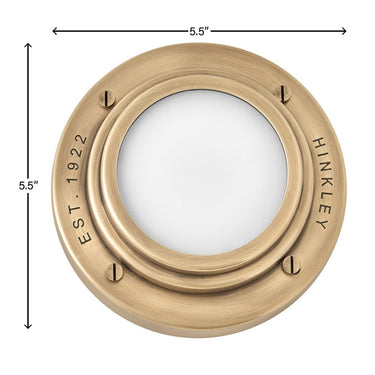 Hinkley Porte Extra Small Flush Mount or Sconce - HL32703 Alternative Image 6