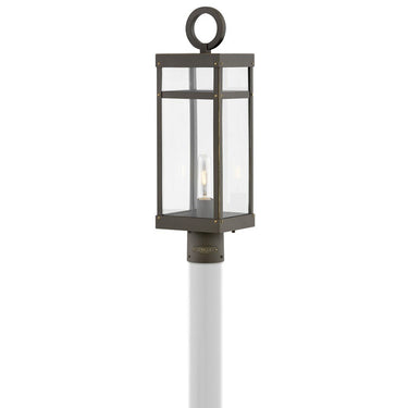Hinkley Porter Alternative Image 12V LED Outdoor Large Post Mount Lantern Alternative Image 9