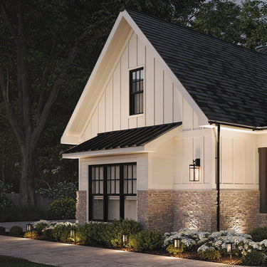 Hinkley Porter LED Outdoor Large Wall Mount Lantern - Alternative Image 2805BK-LL Alternative Image 5