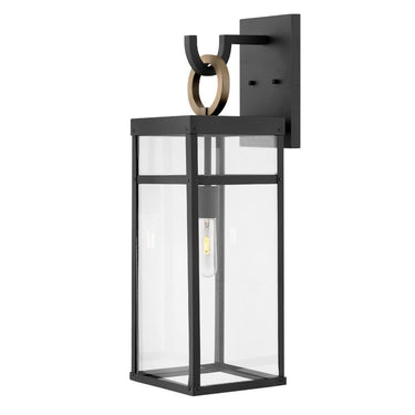 Hinkley Porter LED Outdoor Large Wall Mount Lantern - 2805BK-LL 