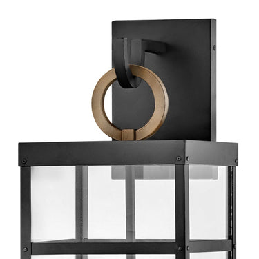 Hinkley Porter LED Outdoor Large Wall Mount Lantern - Alternative Image 2807BK-LL Alternative Image 1