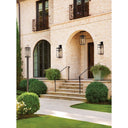 Hinkley Porter LED Outdoor Large Wall Mount Lantern - Alternative Image 2807BK-LL Alternative Image 4