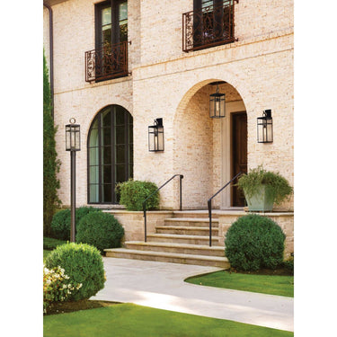 Hinkley Porter LED Outdoor Large Wall Mount Lantern - Alternative Image 2807BK-LL Alternative Image 4