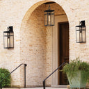 Hinkley Porter LED Outdoor Large Wall Mount Lantern - Alternative Image 2807BK-LL Alternative Image 5