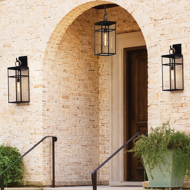Hinkley Porter LED Outdoor Large Wall Mount Lantern - Alternative Image 2807BK-LL Alternative Image 5
