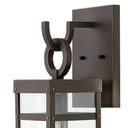 Hinkley Porter LED Outdoor Medium Wall Mount Lantern in Oil Rubbed Bronze Finish Alternative Image 2