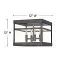 Hinkley Porter Outdoor Small Flush Mount Alternative Image 1