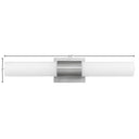Hinkley Portia Large LED Vanity Wall Sconce Alternative Image 4