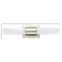 Hinkley Portia Medium LED Vanity Wall Sconce Alternative Image 13