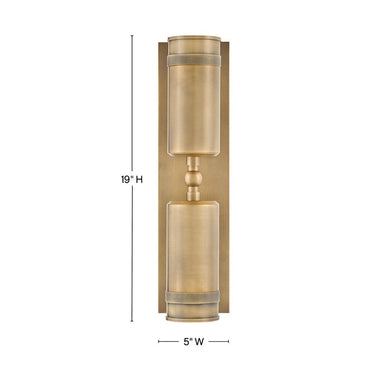 Hinkley Pratt Outdoor Medium Wall Mount Lantern Alternative Image 8