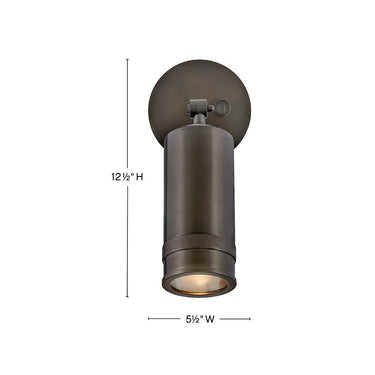 Hinkley Pratt Outdoor Small Wall Mount Lantern Alternative Image 1