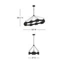 Hinkley Raffi Large LED Linear Pendant Alternative Image 11