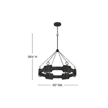 Hinkley Raffi Medium LED Single Tier Chandelier Alternative Image 9
