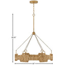 Hinkley Raffi Medium LED Single Tier Chandelier Alternative Image 7