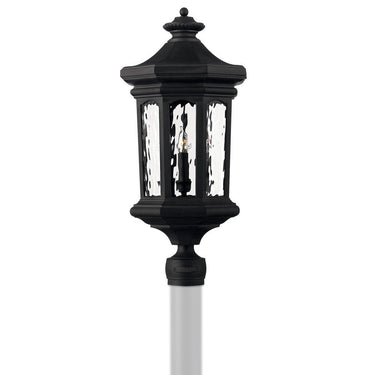 Hinkley Raley Alternative Image 12V LED Outdoor Large Post Mount Lantern Alternative Image 3