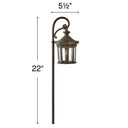 Hinkley Raley LED Alternative Image 12v Path Light Alternative Image 1