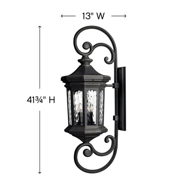 Hinkley Raley Outdoor Double XL Wall Mount Lantern Alternative Image 1
