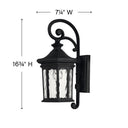 Hinkley Raley Outdoor Medium Wall Mount Lantern Alternative Image 2