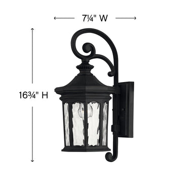 Hinkley Raley Outdoor Medium Wall Mount Lantern Alternative Image 2