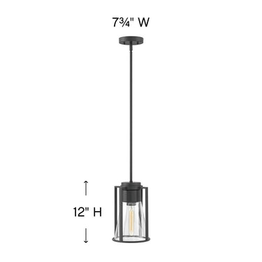 Hinkley Refinery Extra Small Pendant Alternative Image 1
