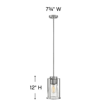 Hinkley Refinery Extra Small Pendant Alternative Image 3