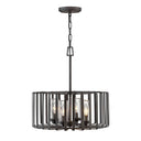 Hinkley Reid Outdoor Large Single Tier 12V Chandelier 