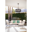 Hinkley Reid Outdoor Medium Single Tier Chandelier Alternative Image 4