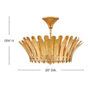 Hinkley Reina Medium Semi-Flush Mount Alternative Image 1