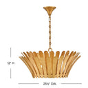 Hinkley Reina Medium Tapered Chandelier - HL47694 Alternative Image 1