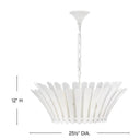 Hinkley Reina Medium Tapered Chandelier - HL47694 Alternative Image 8