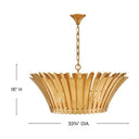 Hinkley Reina Medium Tapered Chandelier - HL47695 Alternative Image 1