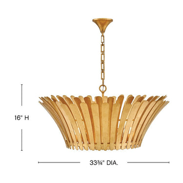 Hinkley Reina Medium Tapered Chandelier - HL47695 Alternative Image 1