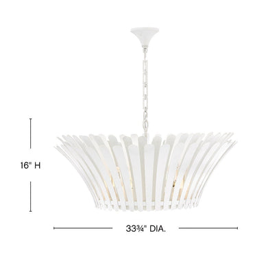 Hinkley Reina Medium Tapered Chandelier - HL47695 Alternative Image 6