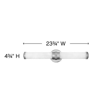 Hinkley Remi Large LED Vanity Wall Sconce - HL5073 Alternative Image 1
