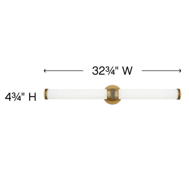 Hinkley Remi Large LED Vanity Wall Sconce - HL5074 Alternative Image 5