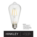 Hinkley Republic Alternative Image 12V LED Outdoor Medium Pier Mount Lantern Alternative Image 16