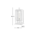 Hinkley Republic Alternative Image 12V LED Outdoor Medium Pier Mount Lantern Alternative Image 8