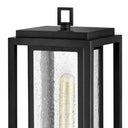 Hinkley Republic Alternative Image 12V LED Outdoor Medium Pier Mount Lantern in Black Finish Alternative Image 1