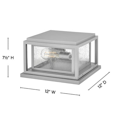 Hinkley Republic Alternative Image 12V LED Outdoor Small Pier Mount Lantern Alternative Image 12