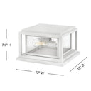 Hinkley Republic Alternative Image 12V LED Outdoor Small Pier Mount Lantern Alternative Image 15