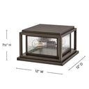 Hinkley Republic Alternative Image 12V LED Outdoor Small Pier Mount Lantern Alternative Image 6