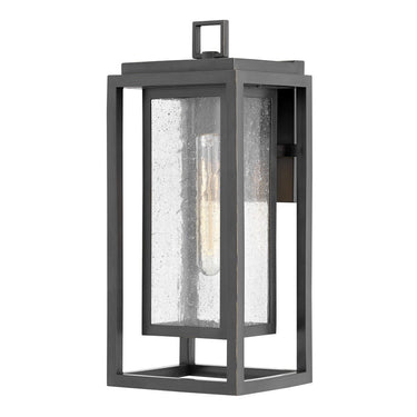 Hinkley Republic Alternative Image 7" Outdoor Medium LED Wall Mount Lantern Alternative Image 4