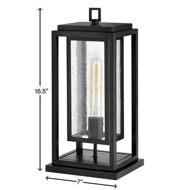 Hinkley Republic LED Outdoor Medium Pier Mount Lantern Alternative Image 2