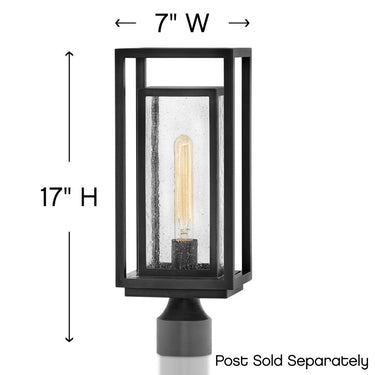 Hinkley Republic LED Outdoor Medium Post Mount Lantern Alternative Image 1