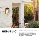 Hinkley Republic LED Outdoor Medium Wall Mount Lantern Alternative Image 29
