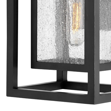 Hinkley Republic LED Outdoor Small Wall Mount Lantern in Black Finish Alternative Image 2