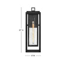 Hinkley Republic Outdoor Large Wall Mount Lantern Alternative Image 1