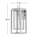 Hinkley Republic Outdoor Medium Alternative Image 12V LED Wall Mount Lantern Alternative Image 13