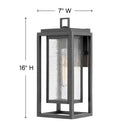 Hinkley Republic Outdoor Medium Alternative Image 12V LED Wall Mount Lantern Alternative Image 5